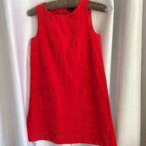Red/coral dress size 10